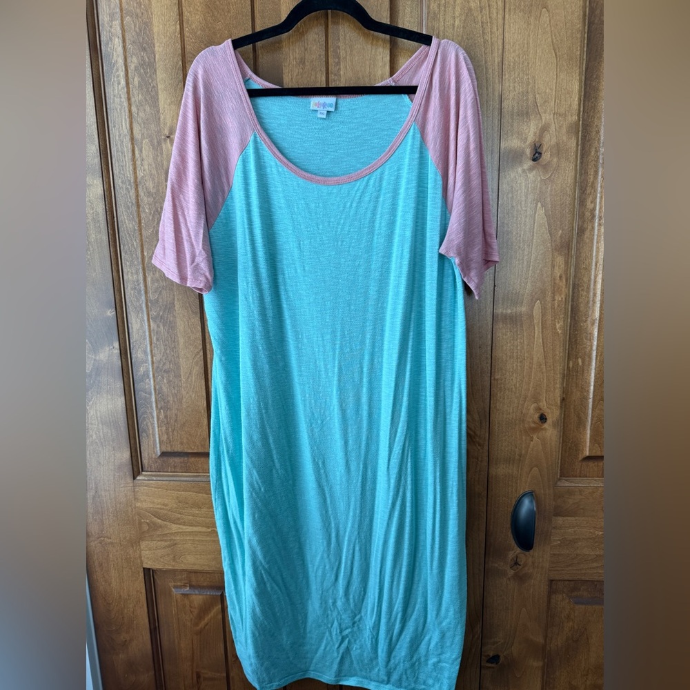 LuLaRoe Julia Dress 3X